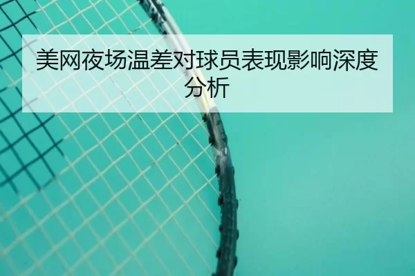 美网夜场温差对球员表现影响深度分析